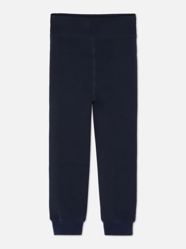Primark Plush Lined Cuffed Leggings Navy Hot