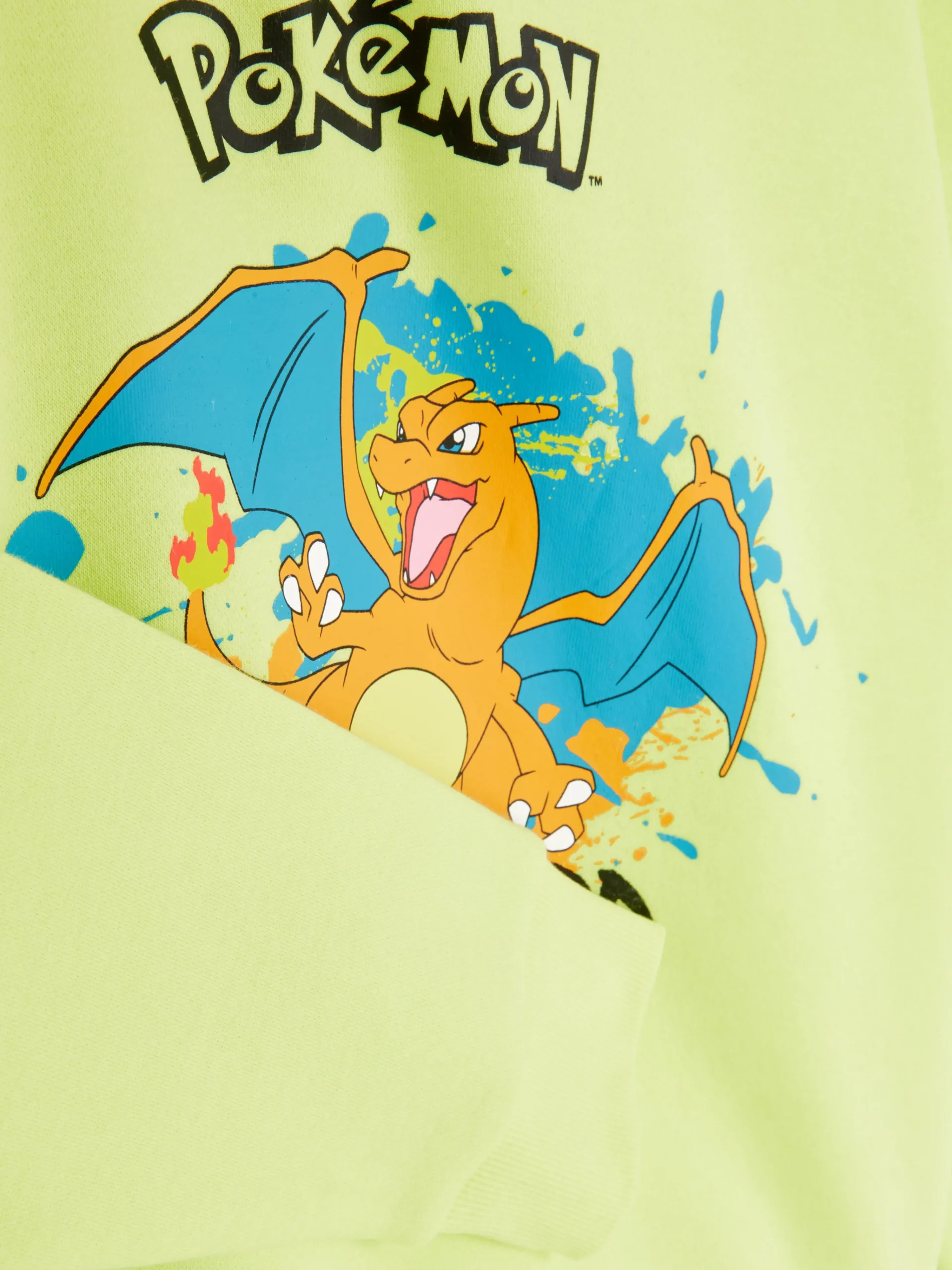Primark Pokémon Charizard Hoodie Yellow Cheap
