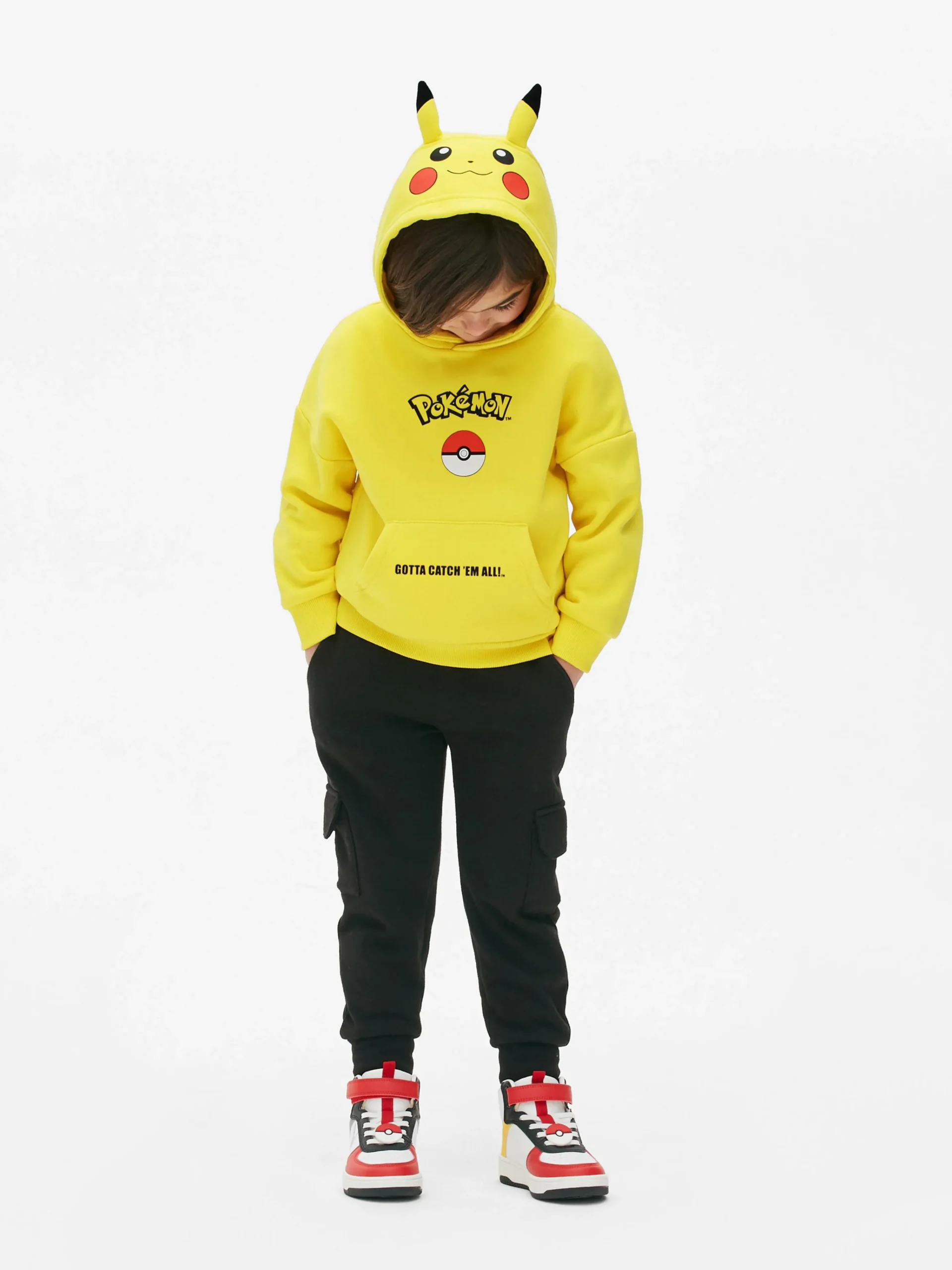 Primark Pokémon Pikachu Hoodie Yellow Discount