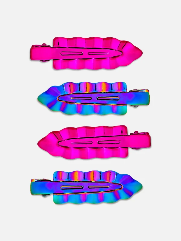 Primark PS Metallic No Dent Hair Clips Multi Discount