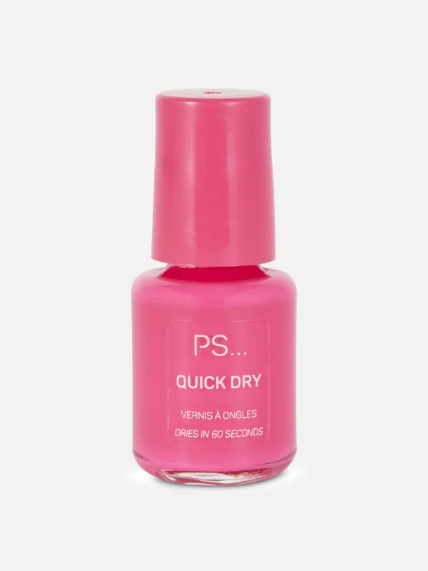 Primark PS Mini Fast Dry Nail Polish Dark Pink Store