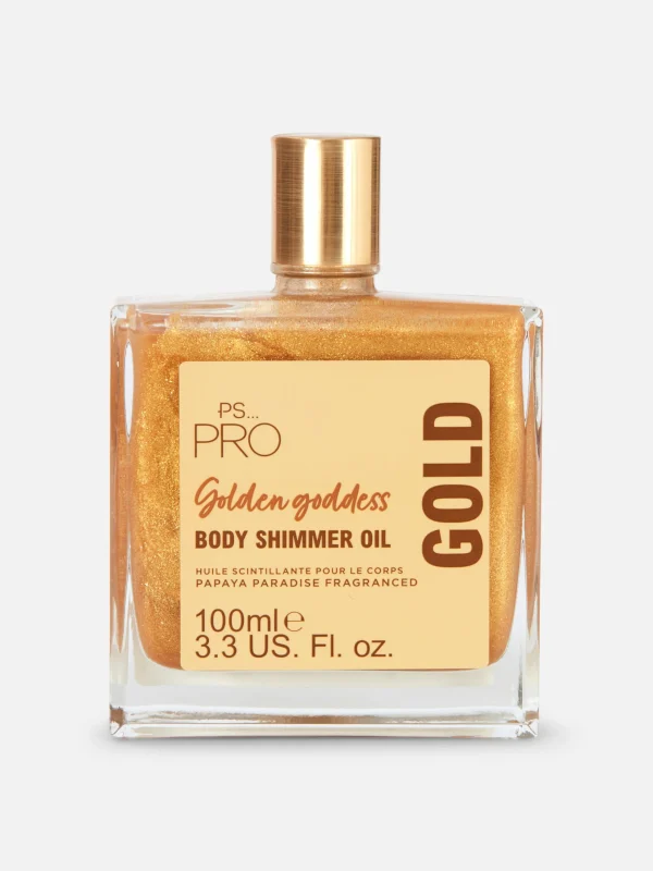 Primark PS Pro Body Shimmer Oil Gold Clearance