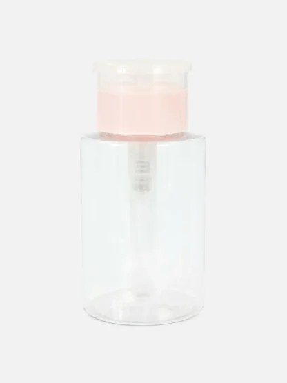 Primark Pump Dispenser Travel Bottle Clear Best Sale
