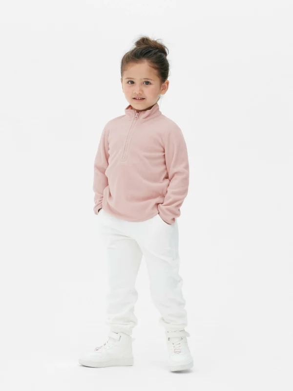 Primark Quarter Zip Fleece Pink Outlet