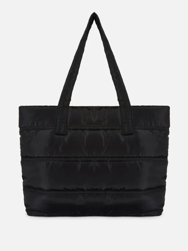 Primark Quilted Shopper Black Cheap