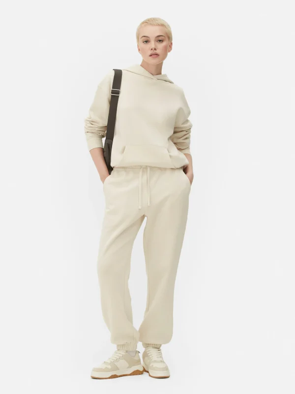 Primark Regular Fit Essential Joggers Cream Fashion