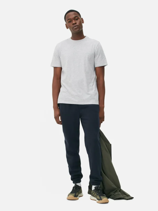 Primark Regular Fit Heather T-Shirt Gray Heather Sale