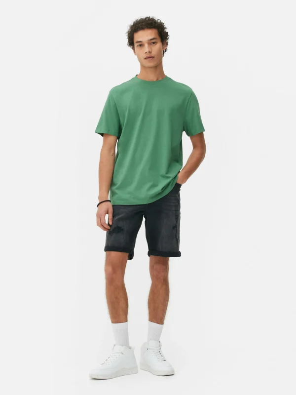 Primark Regular Fit T-Shirt Green Cheap
