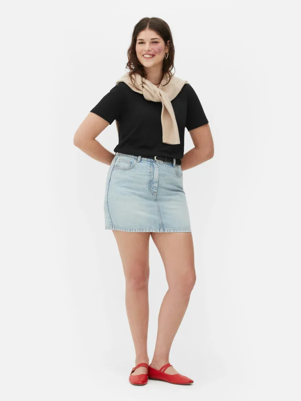 Primark Regular Fit T-Shirt Black Fashion