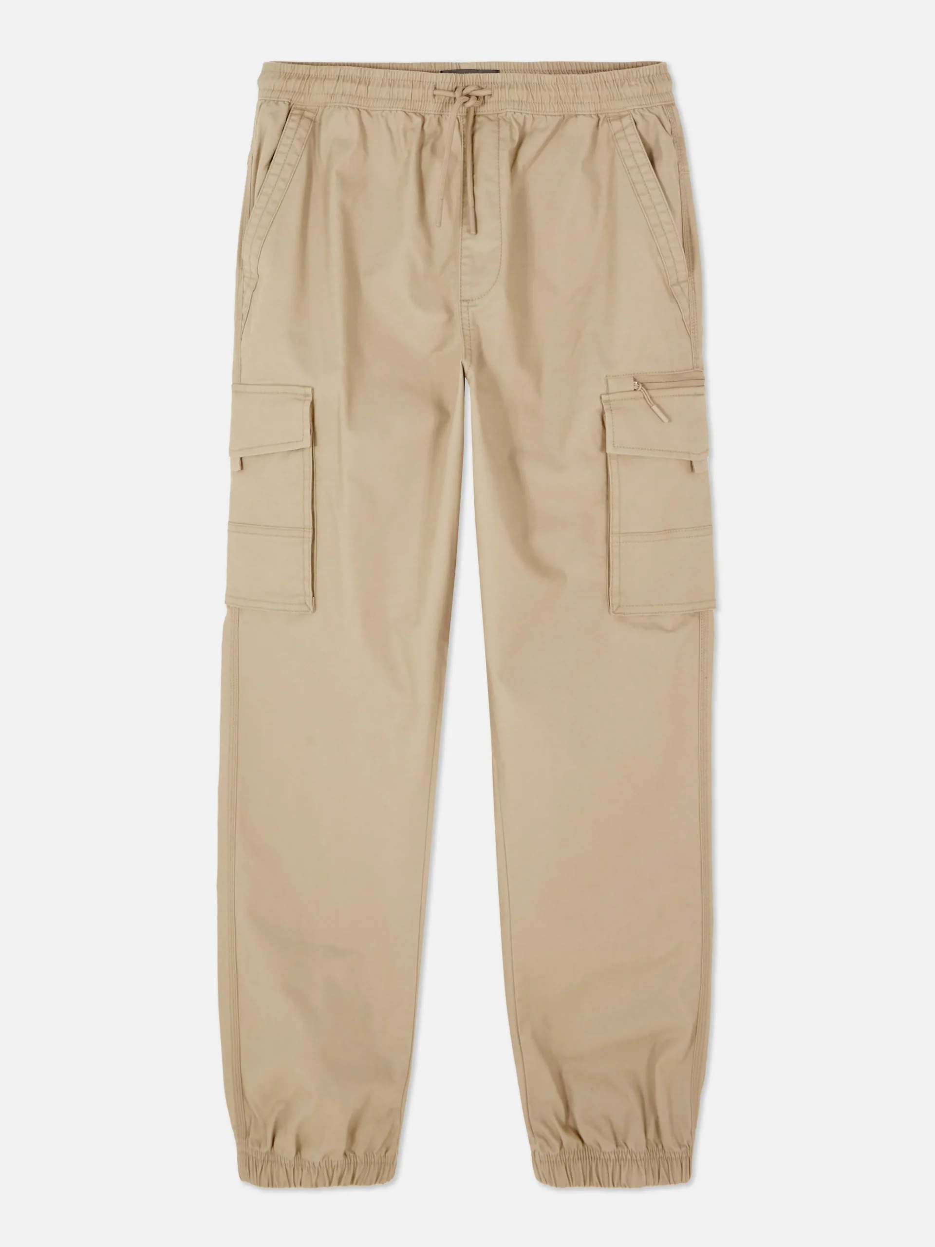 Primark Relaxed Cuff Cargo Pants Stone Shop