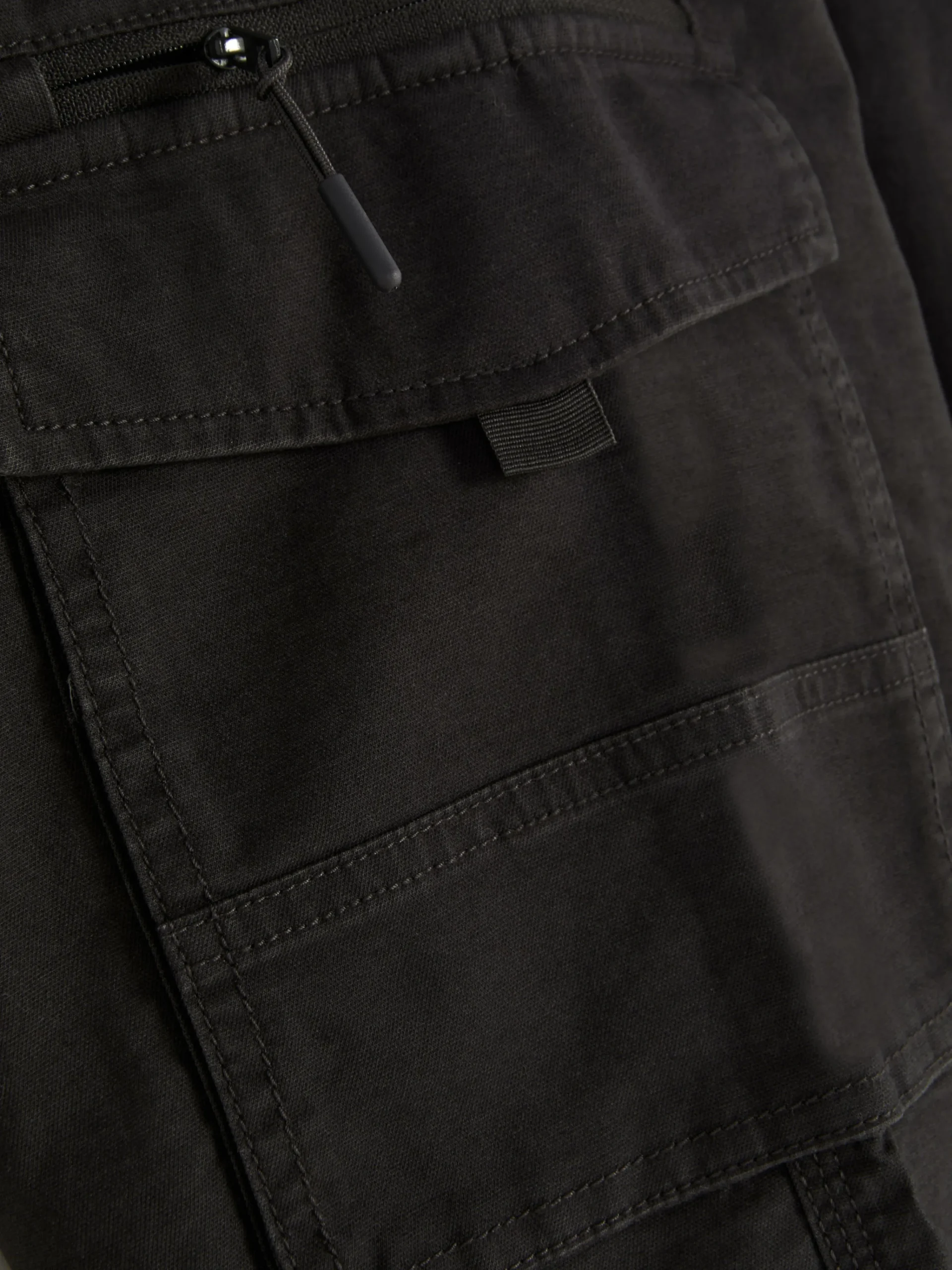 Primark Relaxed Cuff Cargo Pants Charcoal Fashion