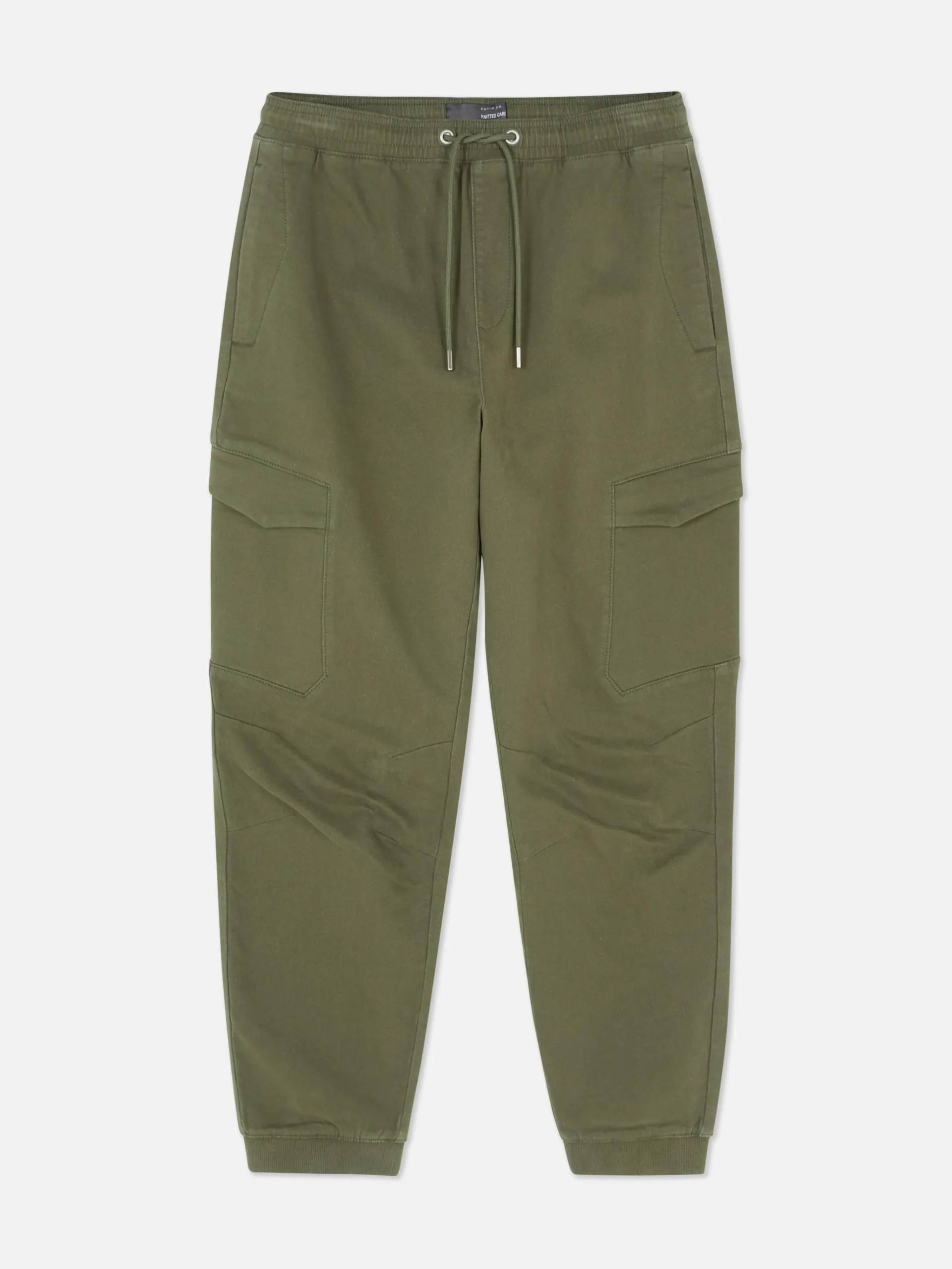 Primark Relaxed Fit Stretch Cargo Joggers Green Outlet