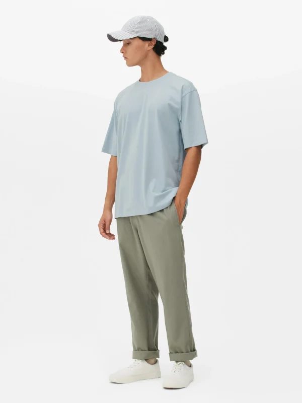 Primark Relaxed Fit T-Shirt Light Blue Hot