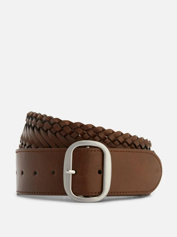 Primark Rita Ora Braided Belt Brown Fashion