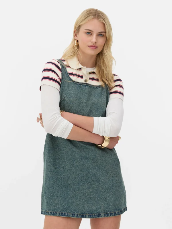Primark Rita Ora Denim Shift Dress Mid Blue Best Sale
