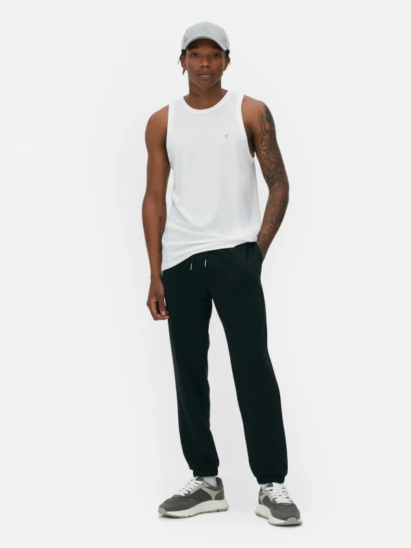 Primark Round Neck Sports Tank White Flash Sale