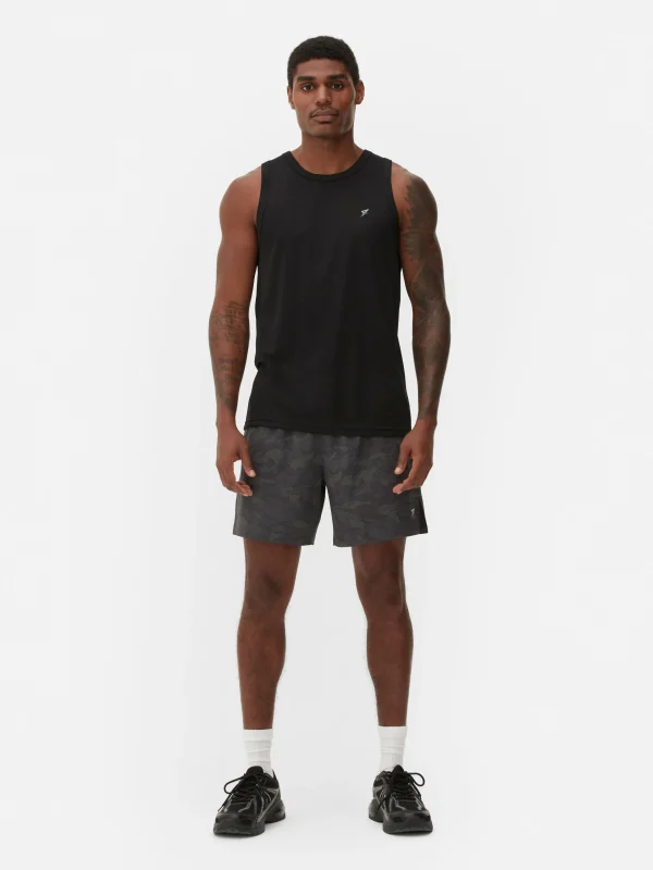 Primark Round Neck Sports Tank Black Sale