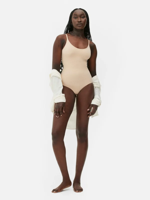 Primark Seamless Shapewear Bodysuit Taupe Flash Sale