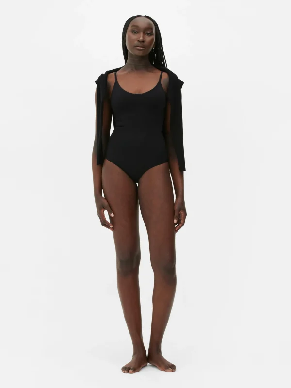 Primark Seamless Shapewear Bodysuit Black Discount