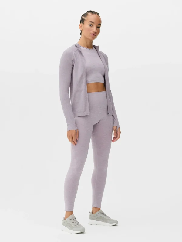 Primark Seamless Zip Workout Jacket Light Purple Shop