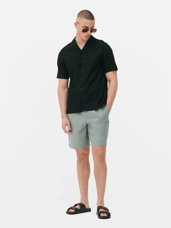 Primark Short Sleeve Shirt Black Cheap