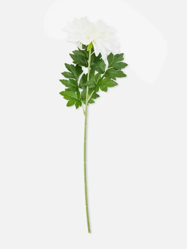 Primark Single Stem Faux Dahlia White Best Sale