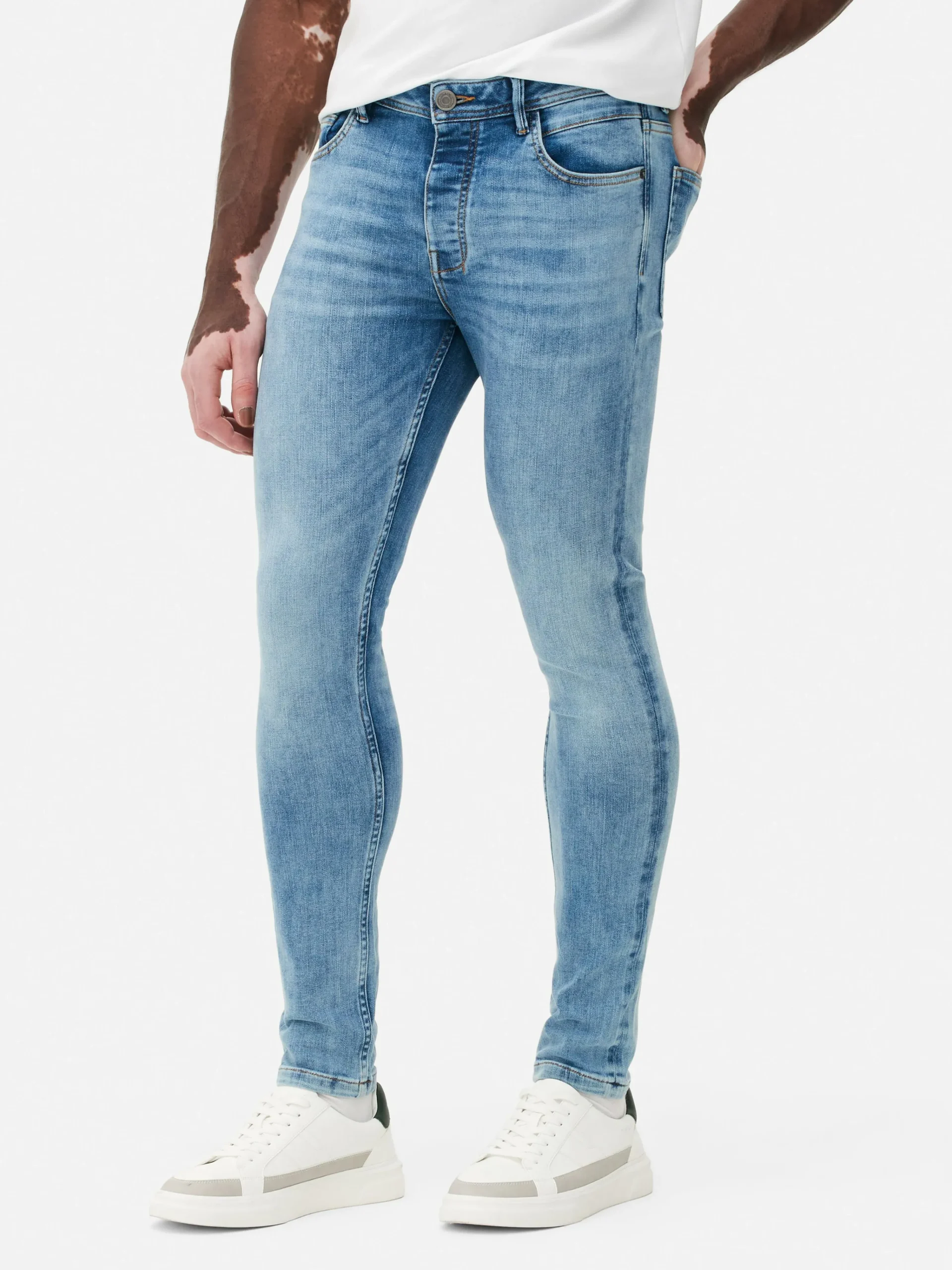 Primark Skinny Fit Jeans Mid Blue Fashion