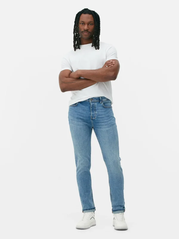 Primark Slim Fit Jeans Light Blue Hot