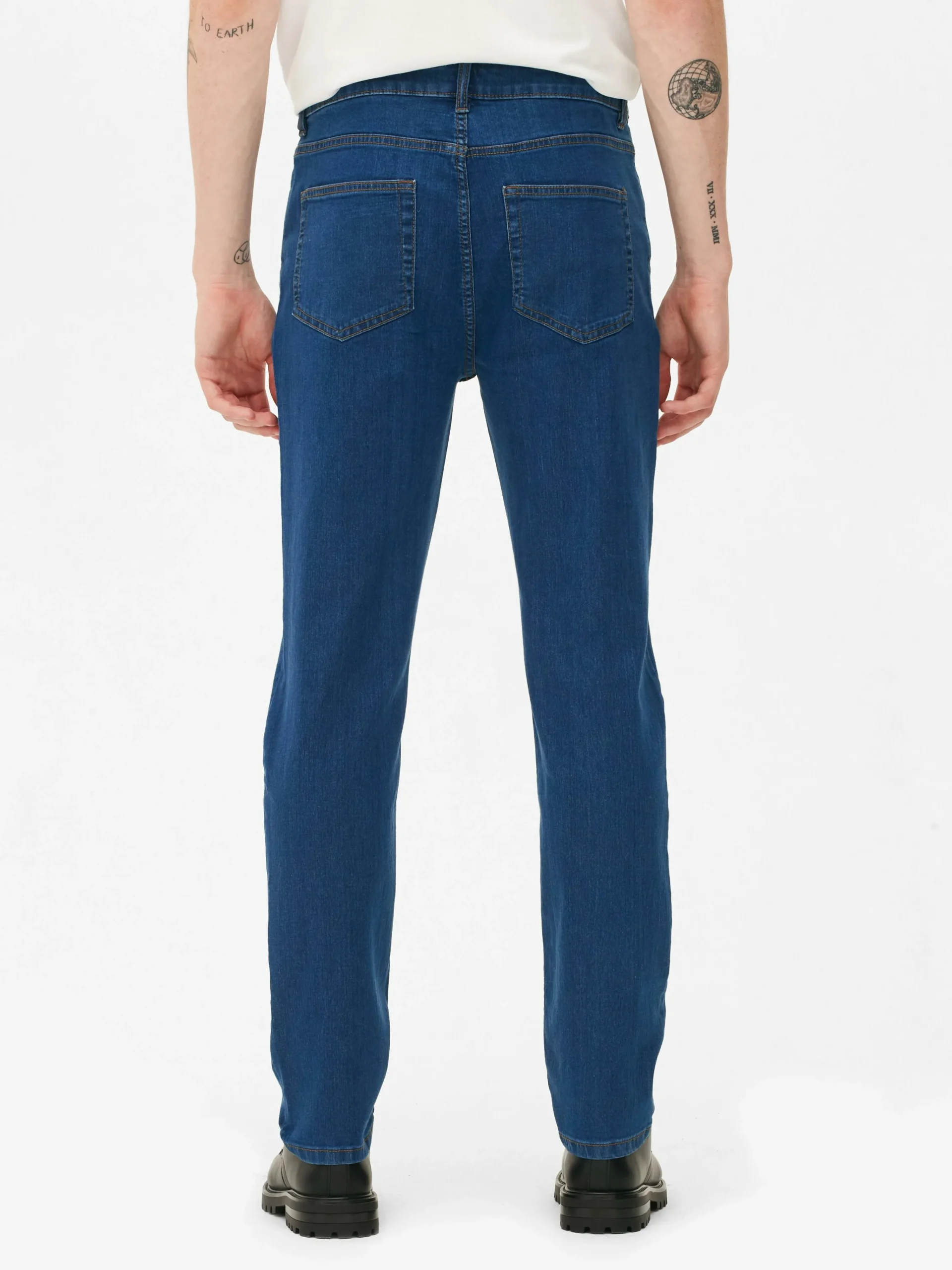 Primark Slim Fit Jeans Mid Blue Discount