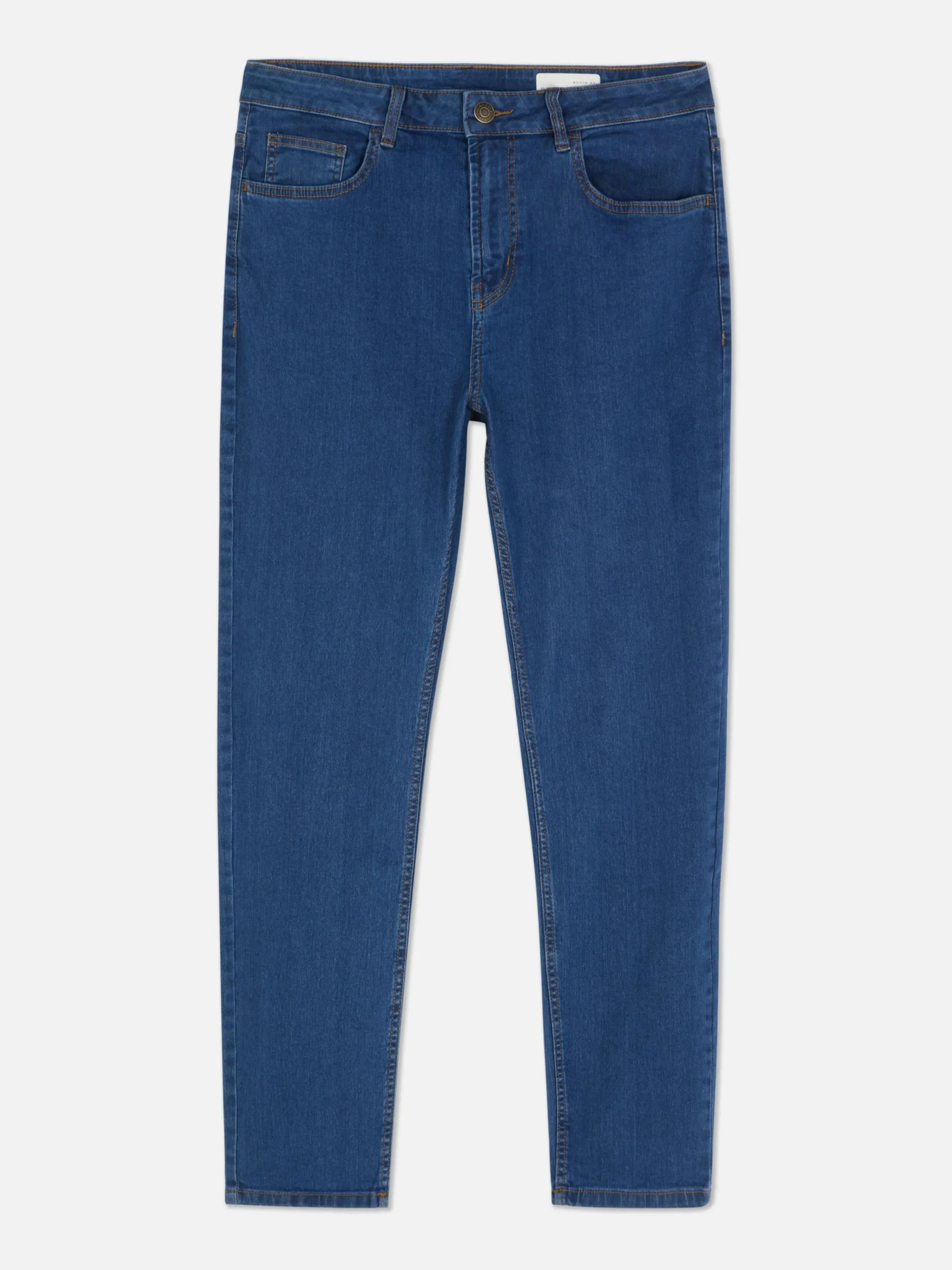 Primark Slim Fit Jeans Mid Blue Discount