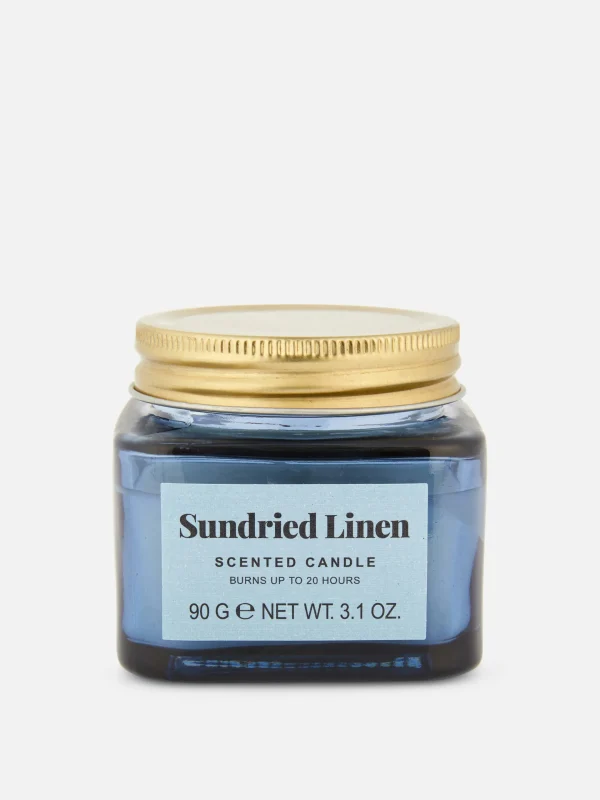Primark Small Scented Jar Candle Blue Outlet