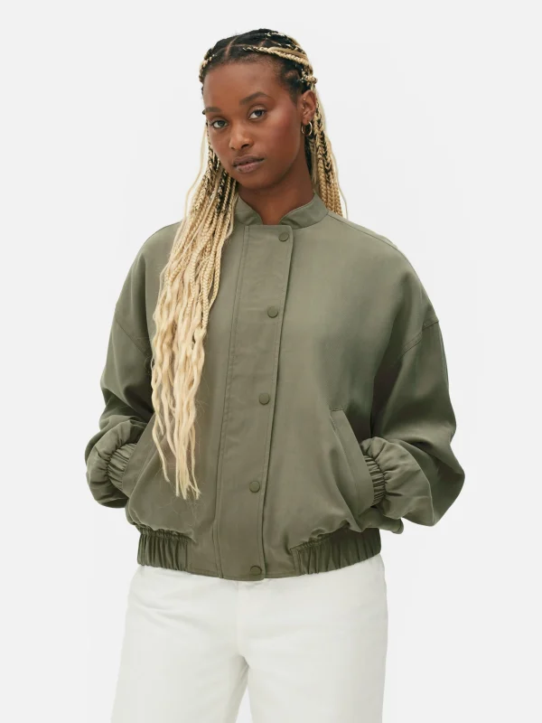 Primark Soft Bomber Jacket Taupe Online