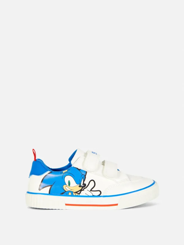 Primark Sonic The Hedgehog Low Tops White Store