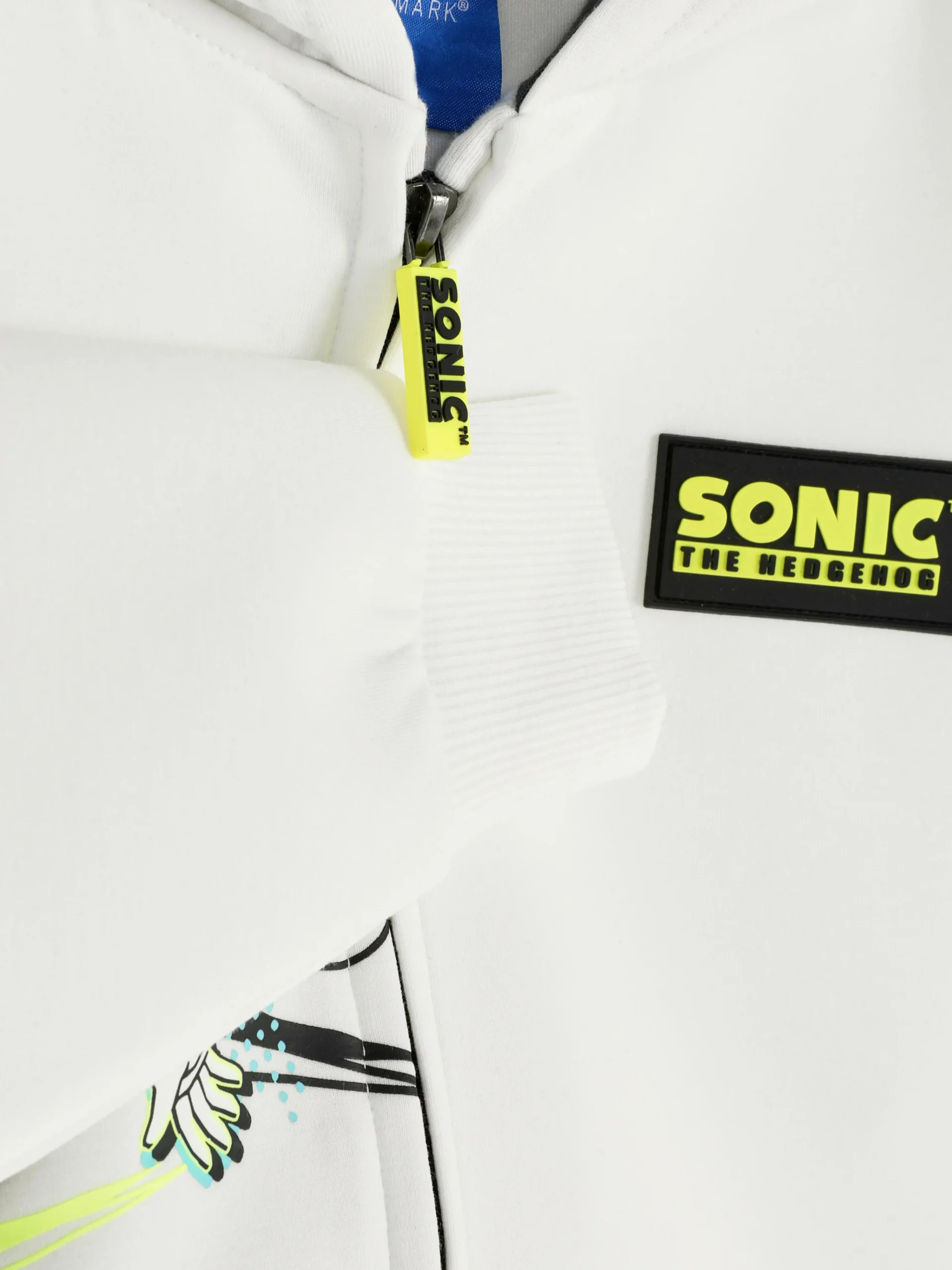 Primark Sonic The Hedgehog Zip Hoodie Ivory Cheap