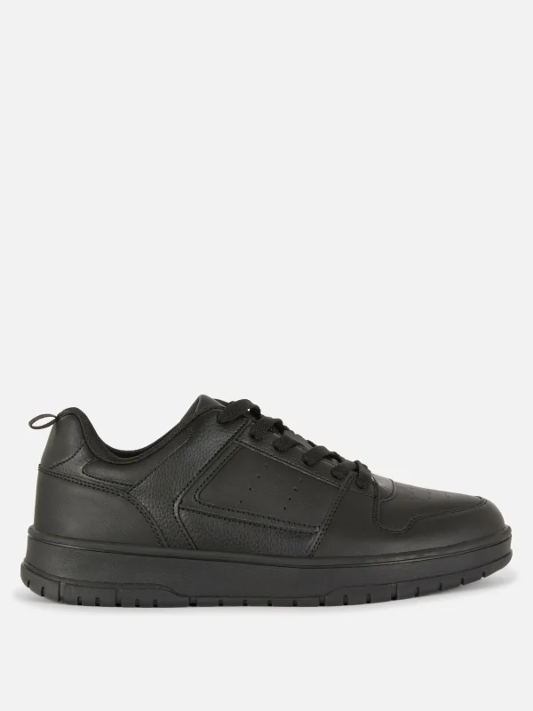 Primark Sporty Paneled Low Tops Black Hot
