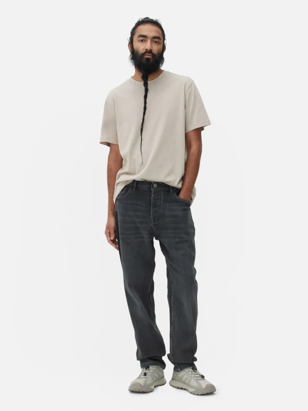 Primark Straight Denim Jeans Gray Discount