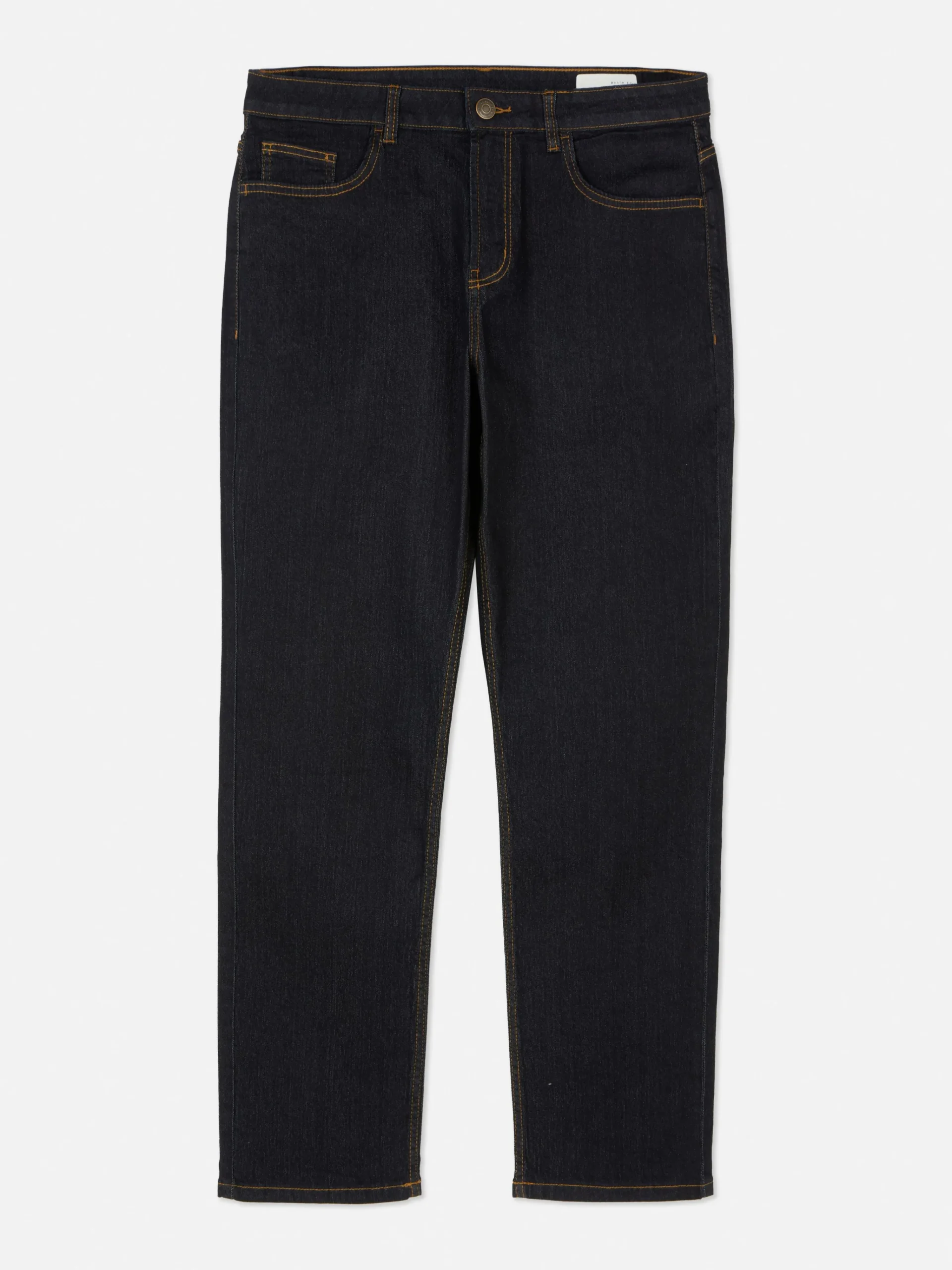 Primark Straight Fit Denim Jeans Dark Blue Shop