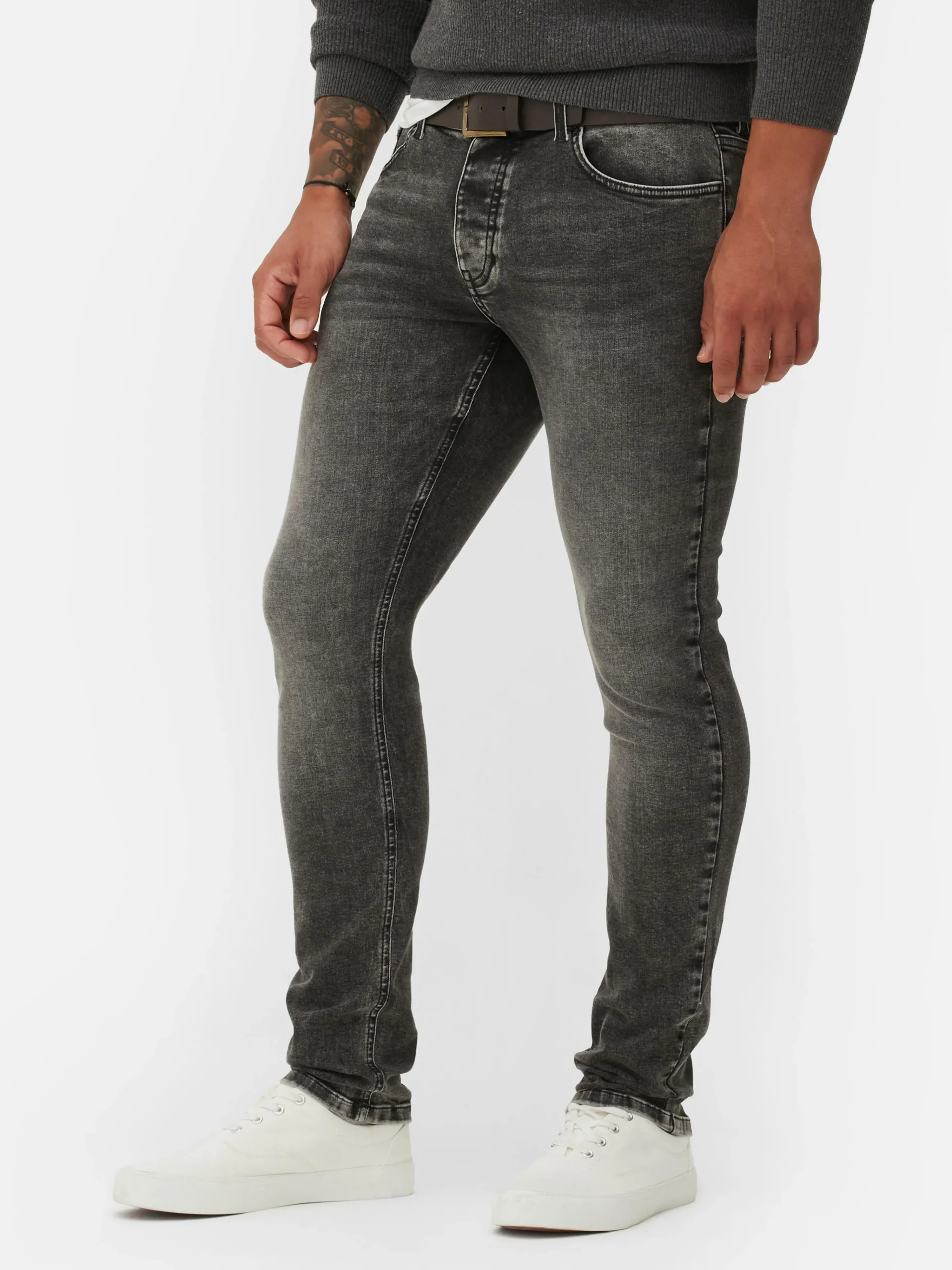 Primark Stretch Skinny Jeans Gray Store