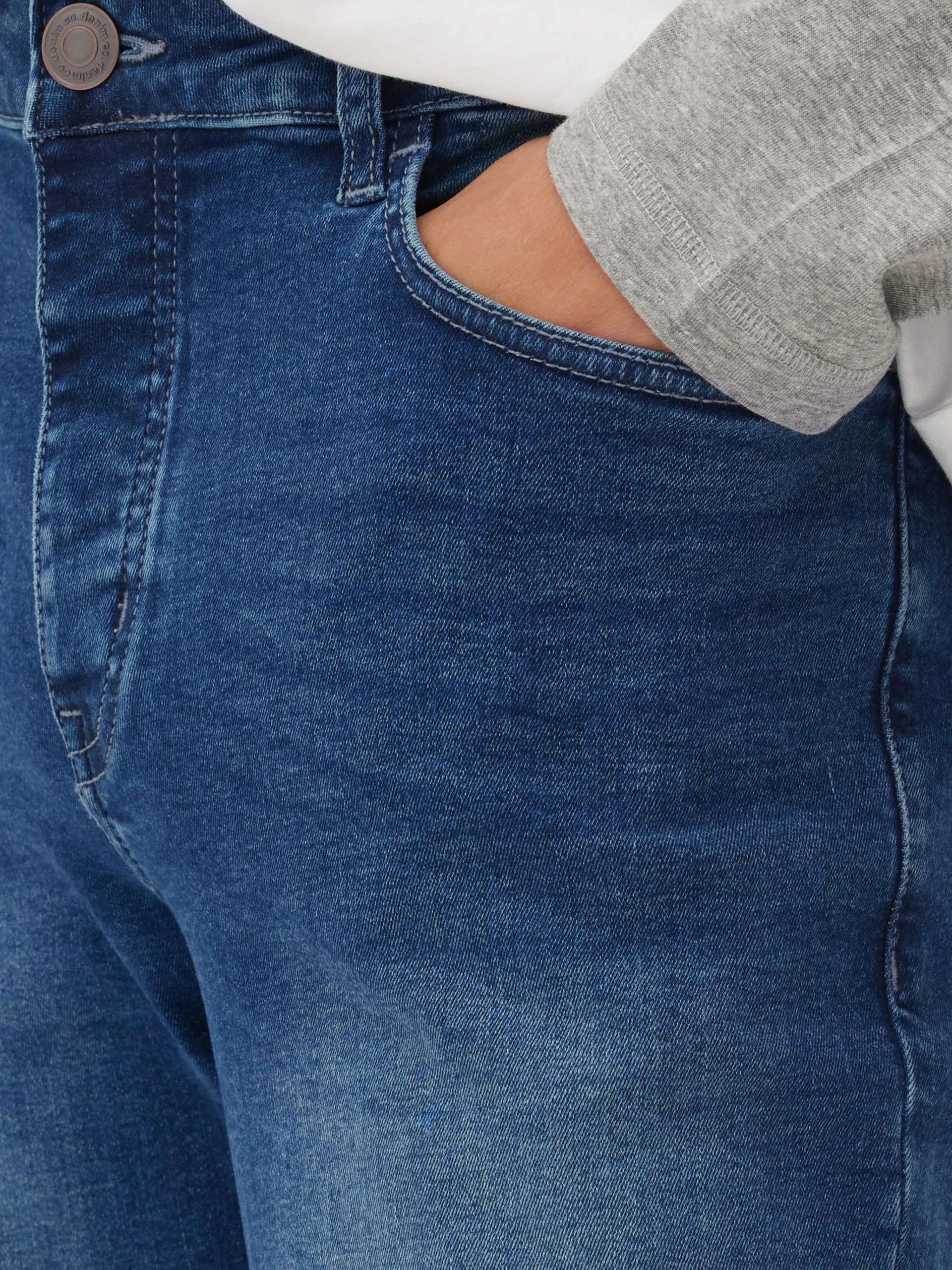 Primark Stretch Skinny Jeans Dark Blue Fashion