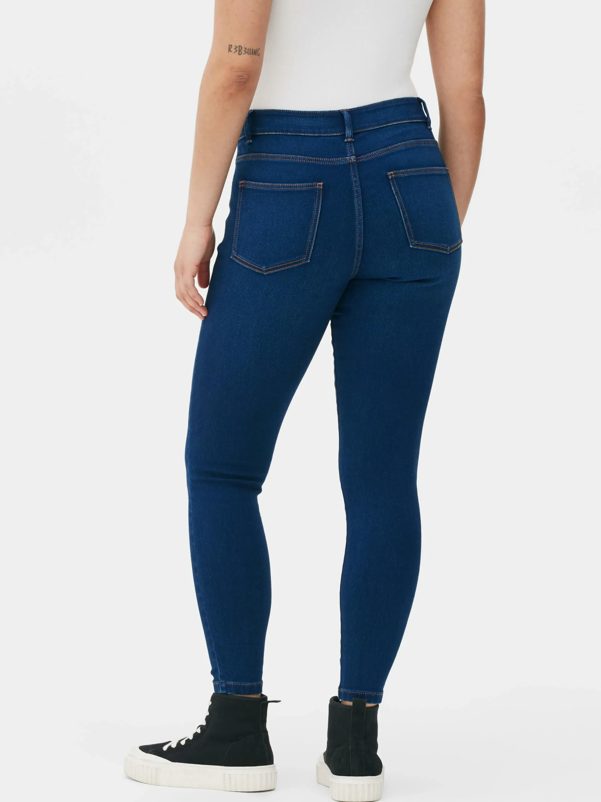 Primark Stretch Skinny Jeans Blue Clearance