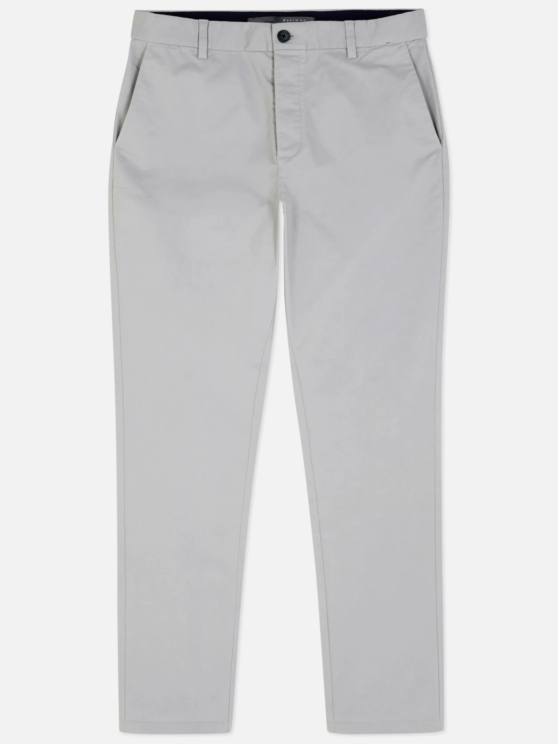 Primark Stretch Slim Chinos Light Gray Store
