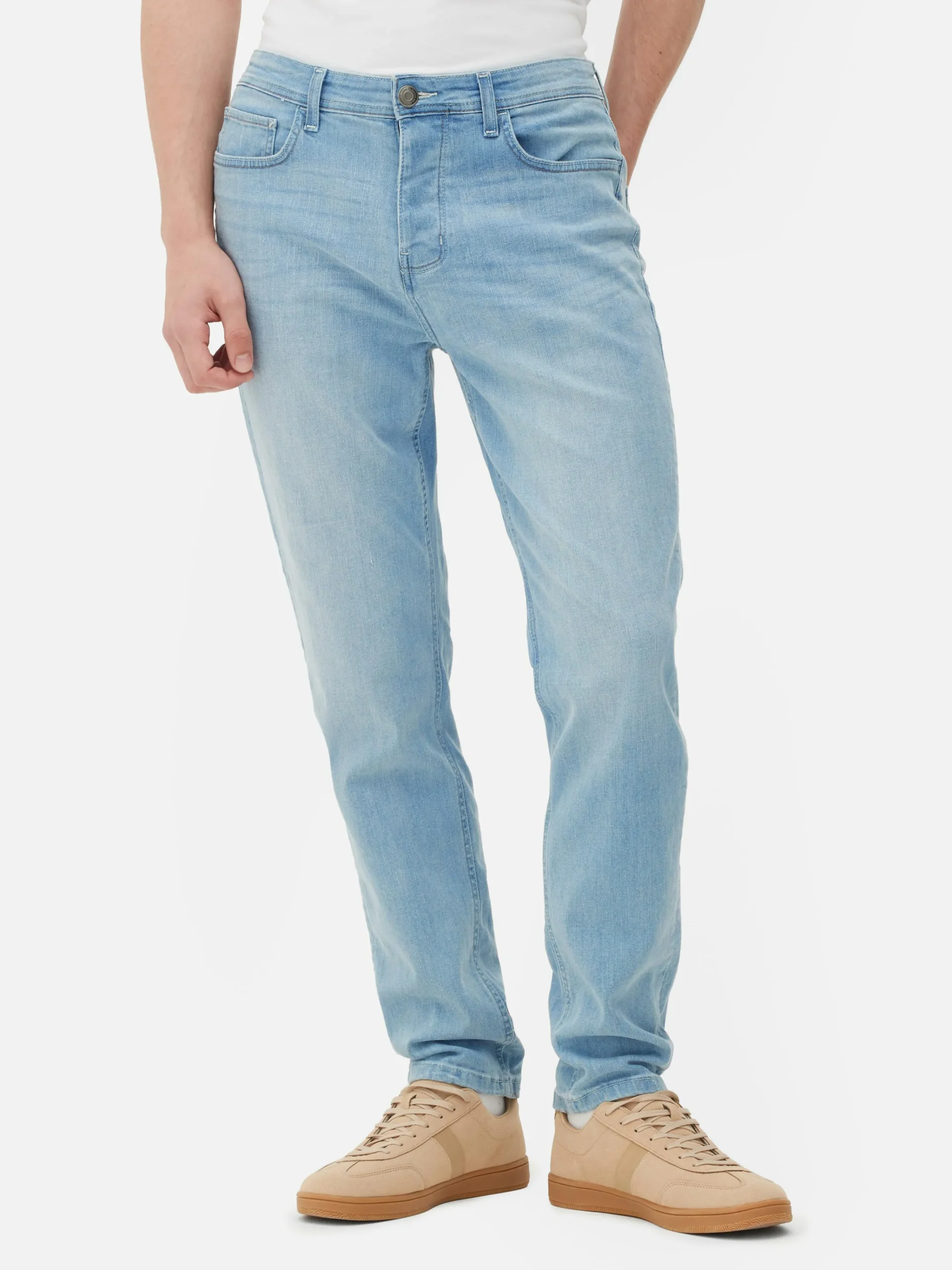 Primark Stretch Slim Jeans Light Blue New