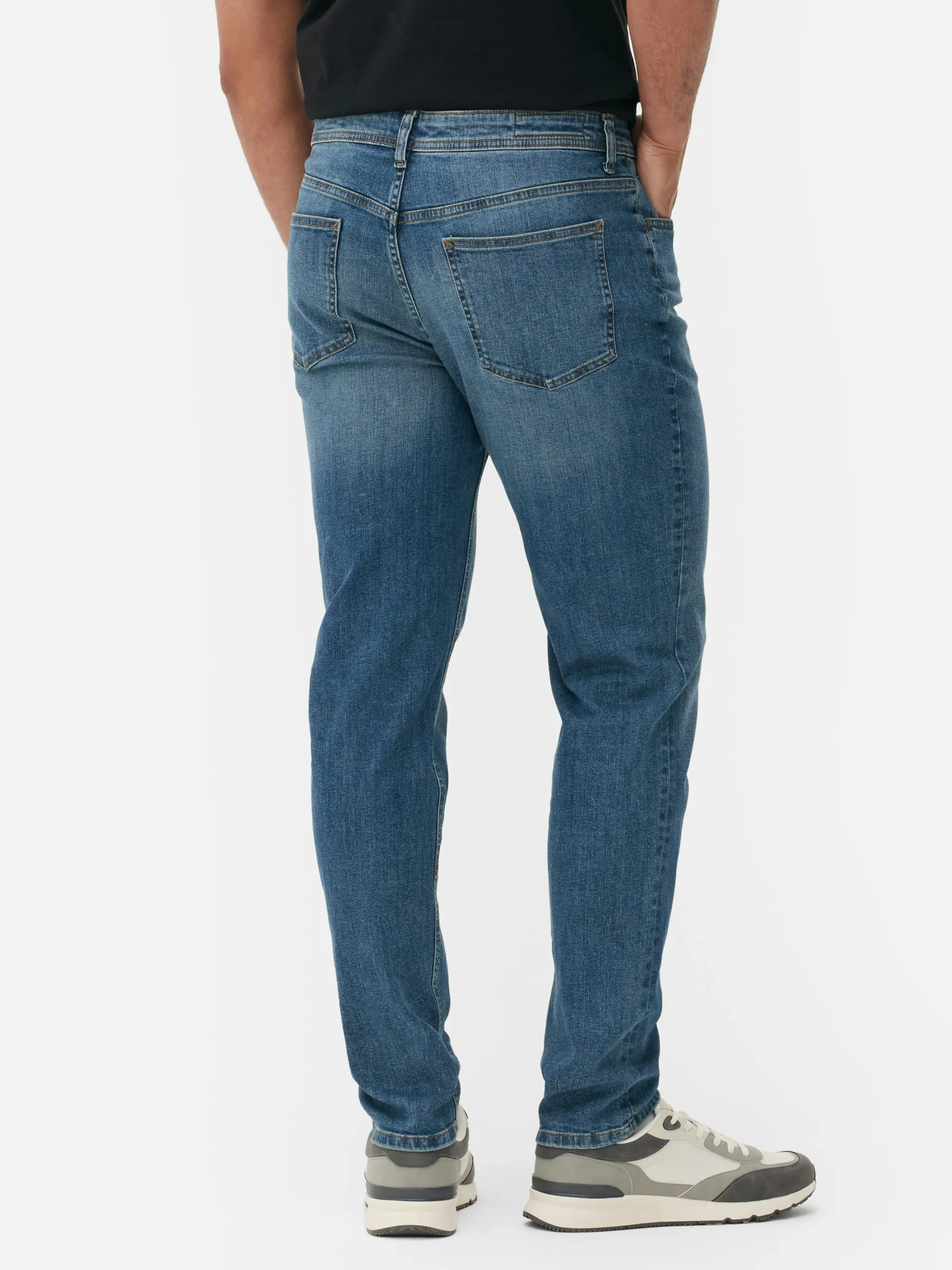 Primark Stretch Slim Jeans Mid Blue Sale