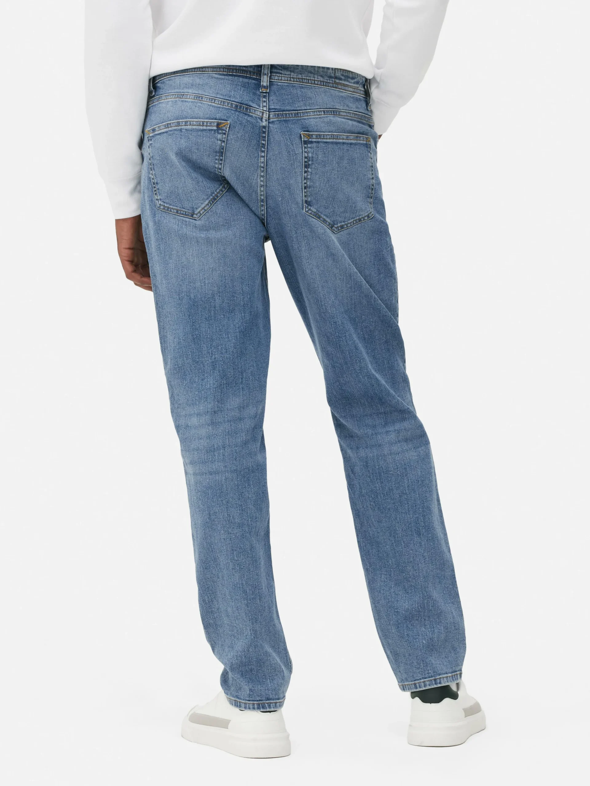 Primark Stretch Straight Jeans Light Blue Flash Sale