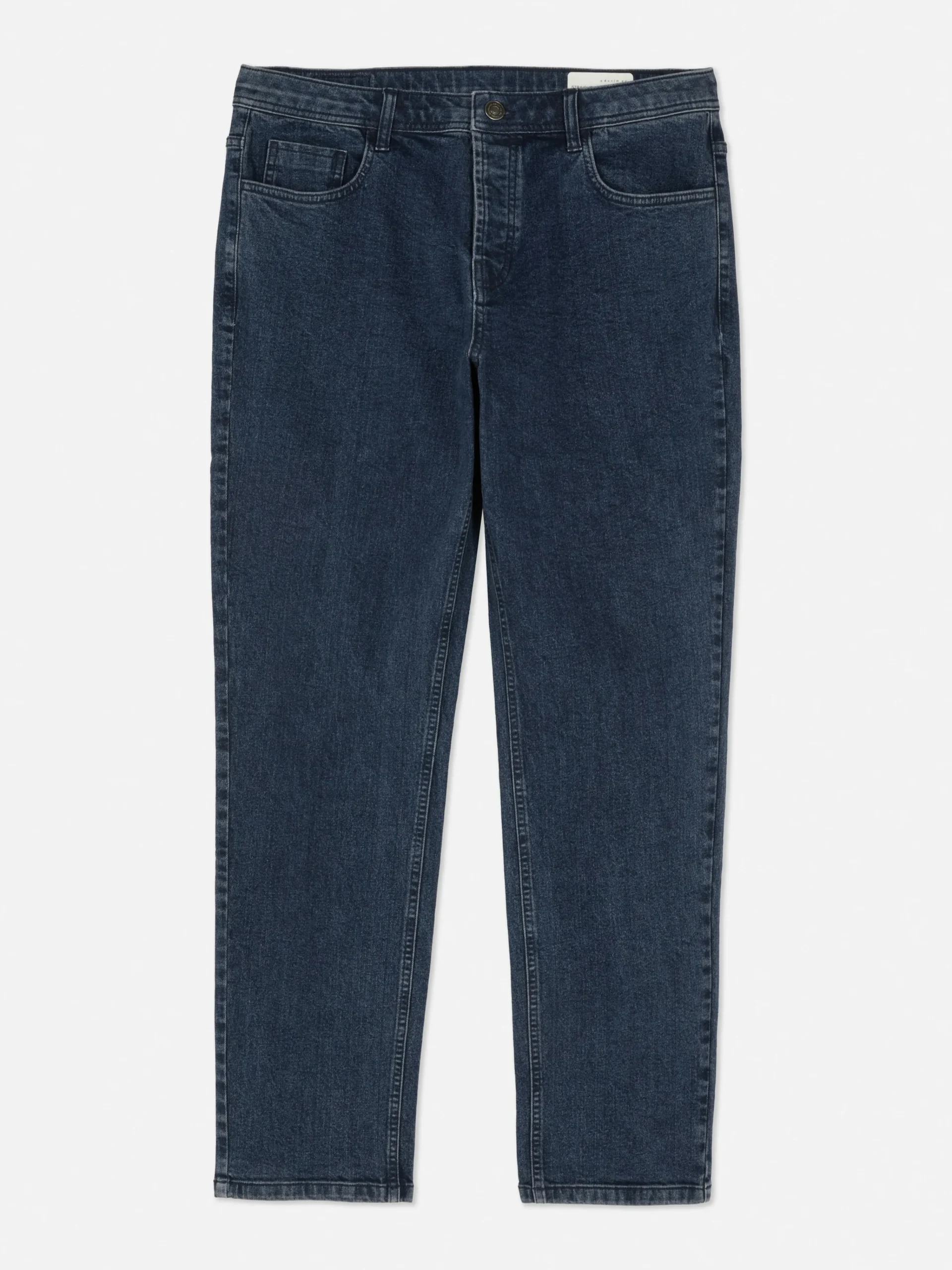 Primark Stretch Straight Jeans Dark Blue Online