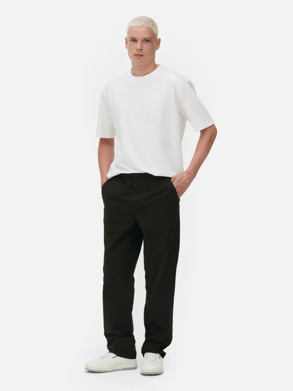 Primark Stretch Waist Pants Black Store