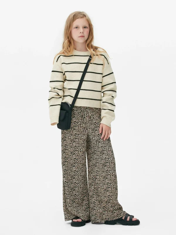 Primark Striped Sweater Ivory Hot