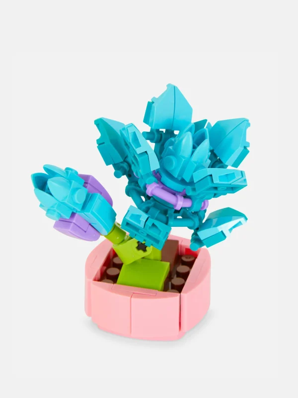 Primark Succulent Plant Building Block Set Blue Fashion