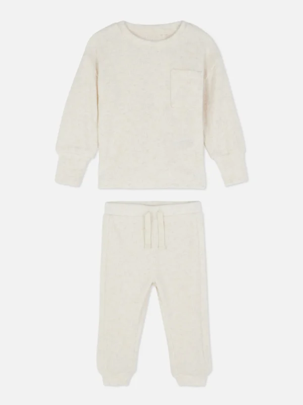 Primark Sweatshirt And Joggers Set Oatmeal Shop