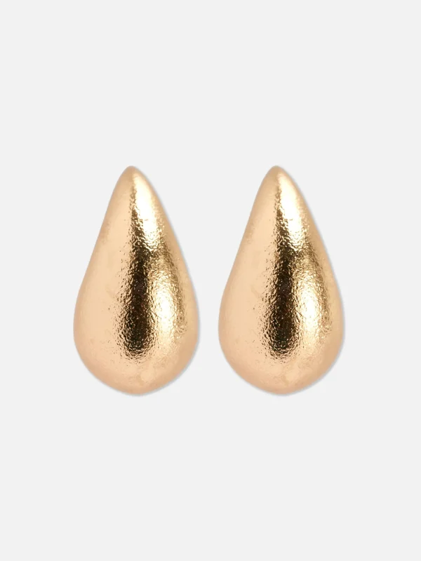 Primark Textured Bubble Drop Earrings Yellow Online